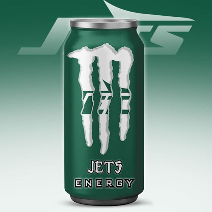 New York Jets Monster Energy x NFL – Tumbler Gift for Fans