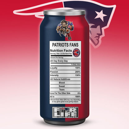 New England Patriots Monster Energy x NFL – Tumbler Gift for Fans