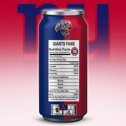 New York Giants Monster Energy x NFL – Tumbler Gift for Fans