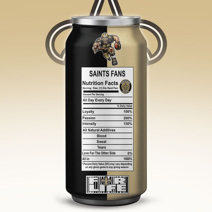 New Orleans Saints Monster Energy x NFL – Tumbler Gift for Fans