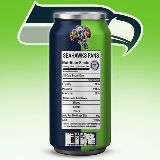 Seattle Seahawks Monster Energy x NFL – Tumbler Gift for Fans
