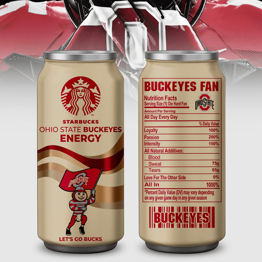 Starbucks x Ohio State Buckeyes – Tumbler Gift for Fans