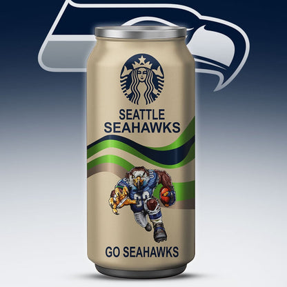 Seattle Seahawks Starbucks x NFL Can Tumbler