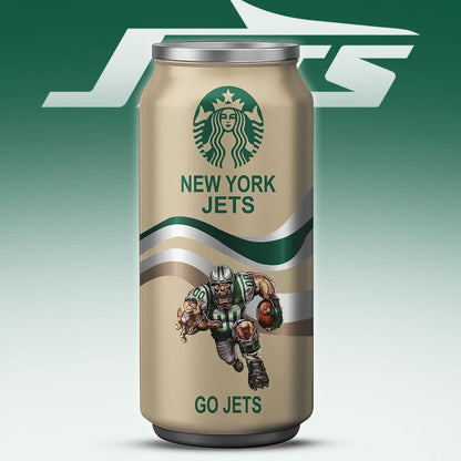 New York Jets Starbucks x NFL Can Tumbler