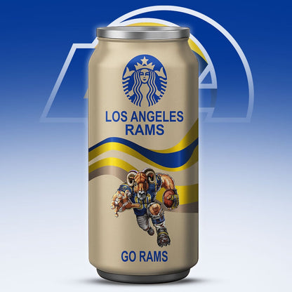 Los Angeles Rams Starbucks x NFL Can Tumbler