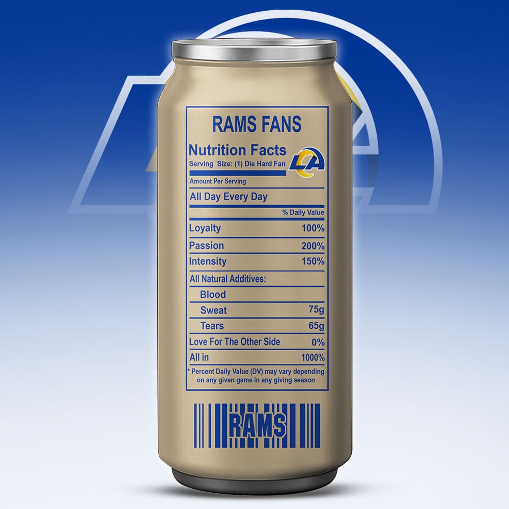 Los Angeles Rams Starbucks x NFL Can Tumbler