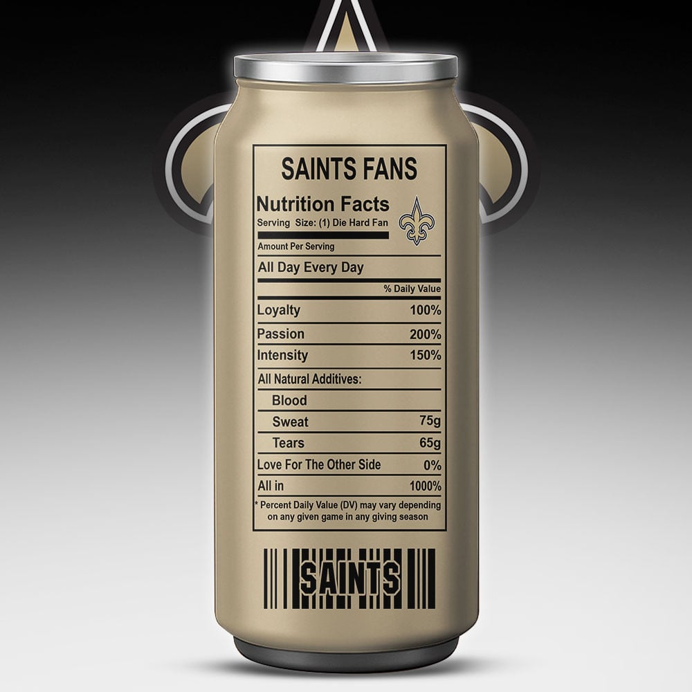 New Orleans Saints Starbucks x NFL Can Tumbler