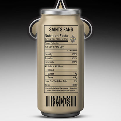 New Orleans Saints Starbucks x NFL Can Tumbler