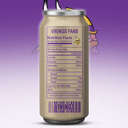 Minnesota Vikings Starbucks x NFL Can Tumbler