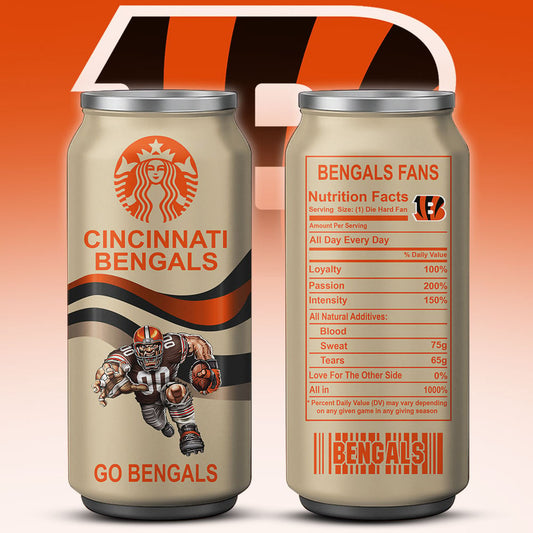 Cincinnati Bengals Starbucks x NFL 40 OZ Tumbler