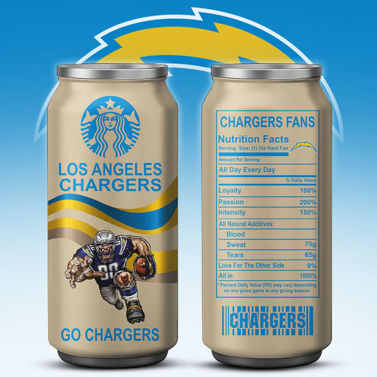 Los Angeles Chargers Starbucks x NFL Can Tumbler