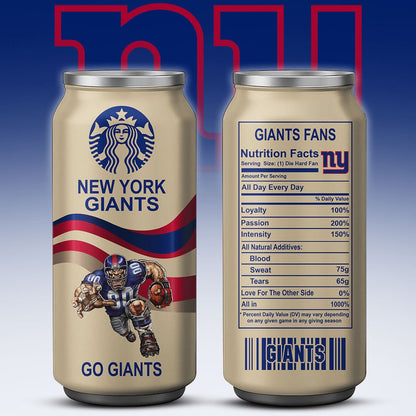 New York Giants Starbucks x NFL Can Tumbler