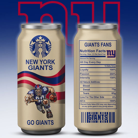 New York Giants Starbucks x NFL Can Tumbler