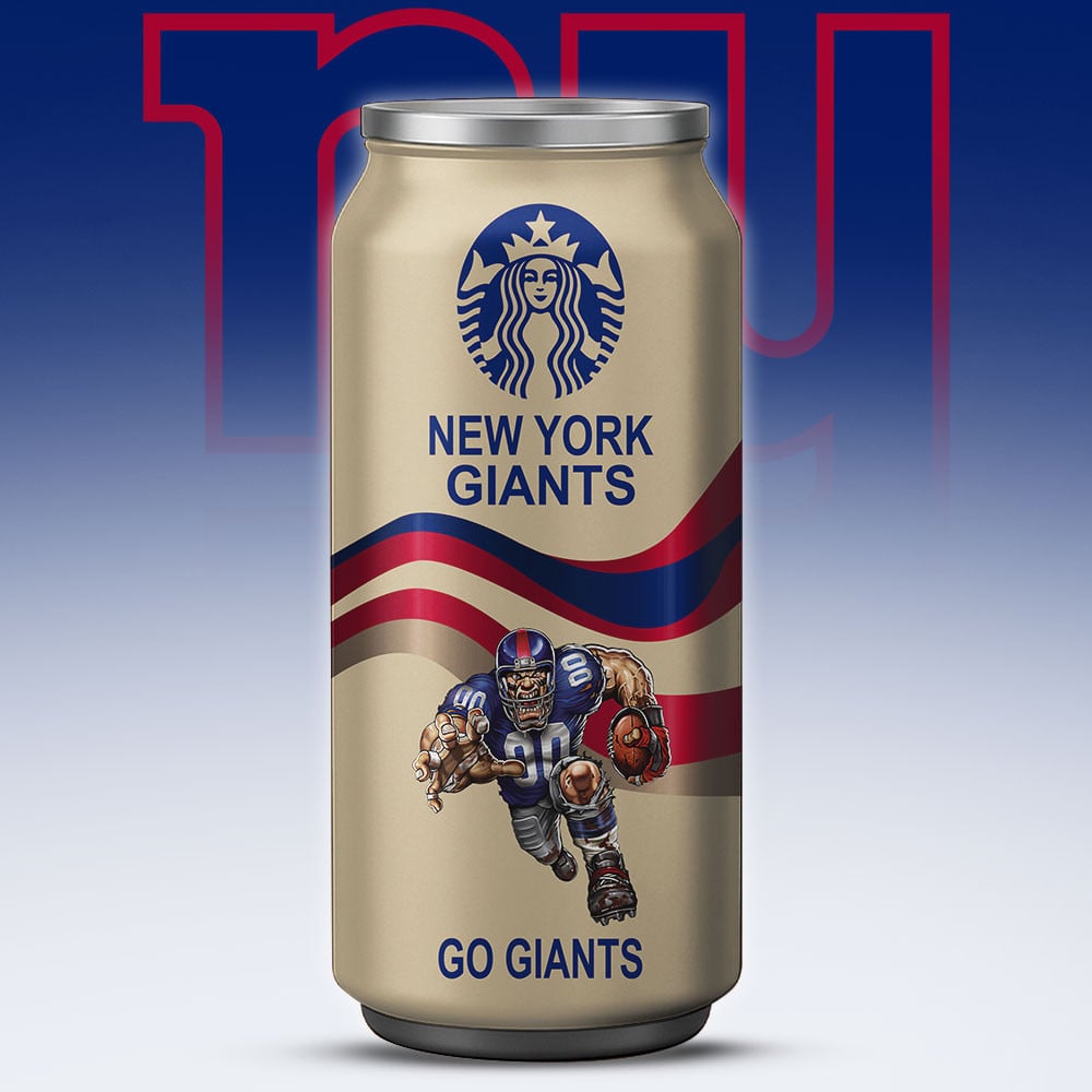New York Giants Starbucks x NFL Can Tumbler
