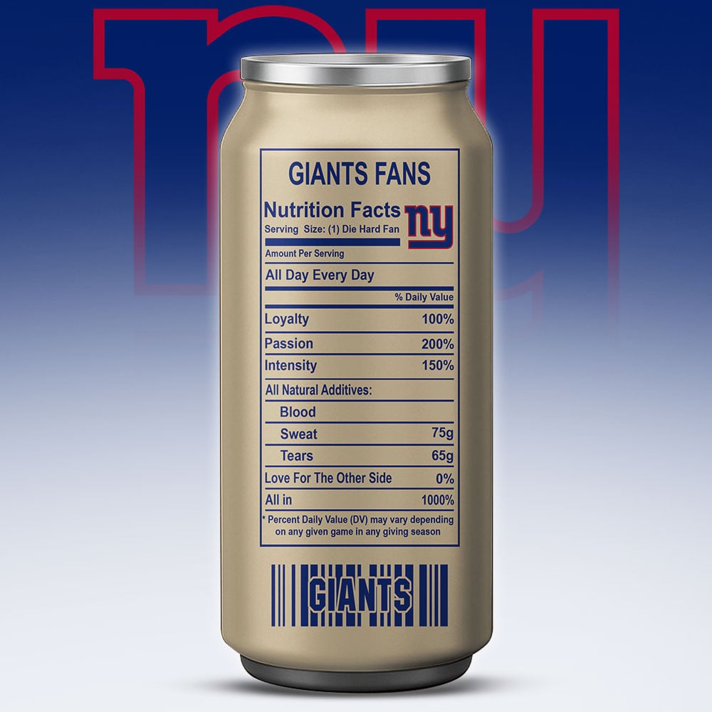 New York Giants Starbucks x NFL Can Tumbler