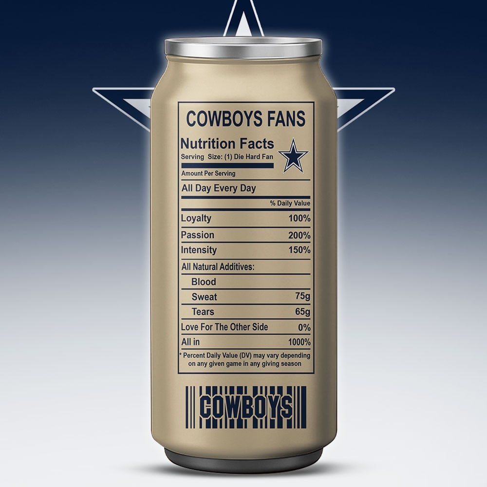Dallas Cowboys Starbucks x NFL Can Tumbler