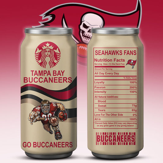 Tampa Bay Buccaneers Starbucks x NFL Can Tumbler