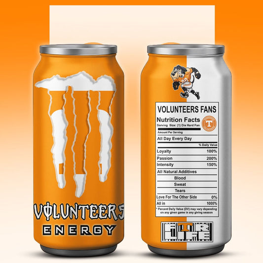 Tennessee Volunteers Monster Energy x NCAA – Tumbler Gift for Fans