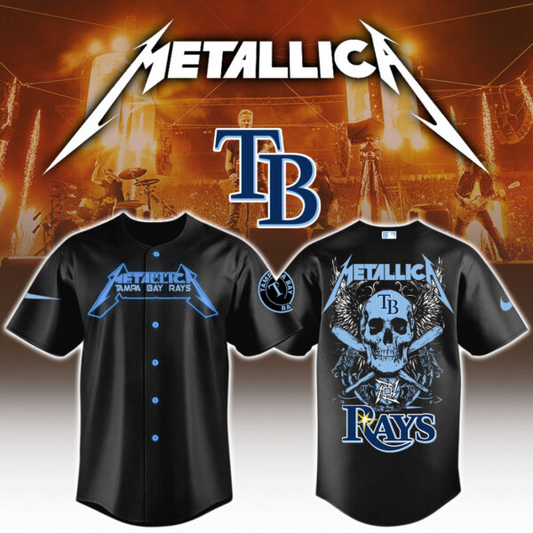 Tampa Bay Rays MLB x Metallica Edition Jersey