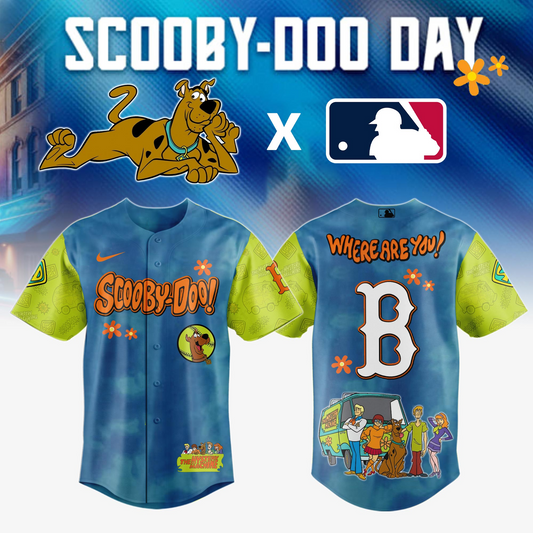 Boston Red Sox MLB x Scooby Doo Jersey 02 Editions Limited