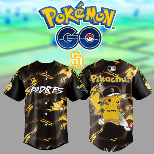 San Diego Padres x Pokémon GO Jersey
