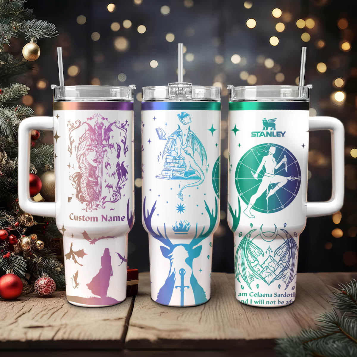 Throne Of Glass Custom 40oz Tumbler - 412MCTLTB010