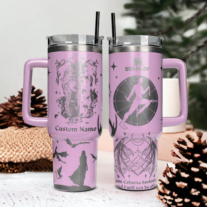 Throne Of Glass Custom 40oz Tumbler - 412MCTLTB010