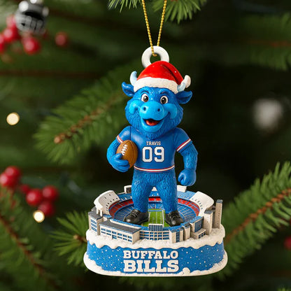 Stadium Spirit Christmas Ornament Personalized Gifts For Football Lovers