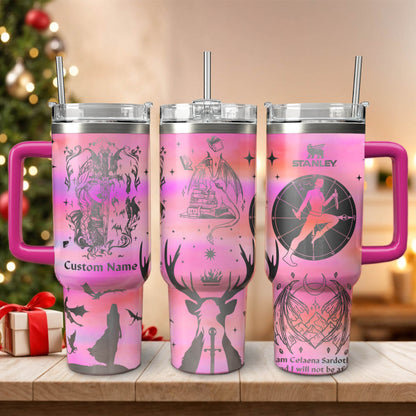 Throne Of Glass Custom 40oz Tumbler - 412MCTLTB010