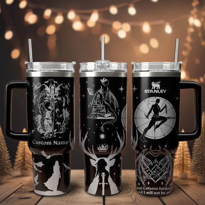 Throne Of Glass Custom 40oz Tumbler - 412MCTLTB010