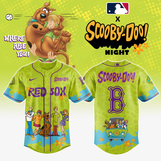 Boston Red Sox MLB x Scooby Doo Jersey Editions Limited