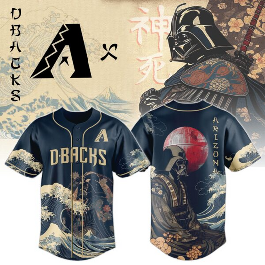 Arizona Diamondbacks MLB x Lord Vader Japan Edition Jersey