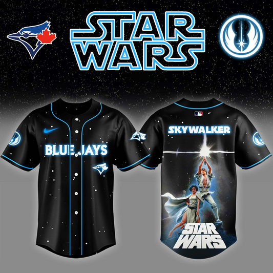 Toronto Blue Jays x Stars Wars Luke Skywalker Game Night Baseball Jersey Editions Limited
