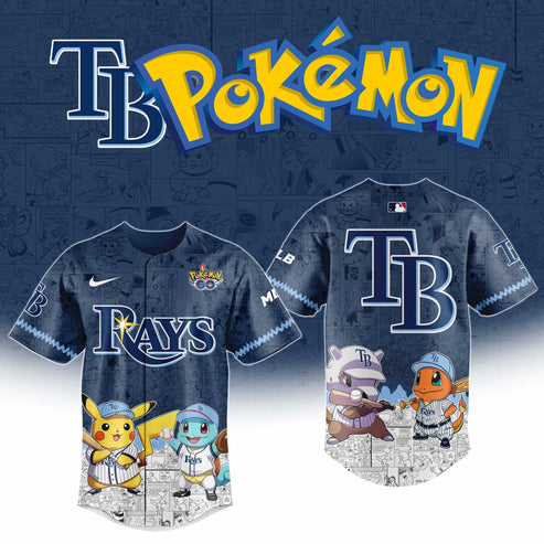 Tampa Bay Rays x Polemon GO Special Edition Jersey