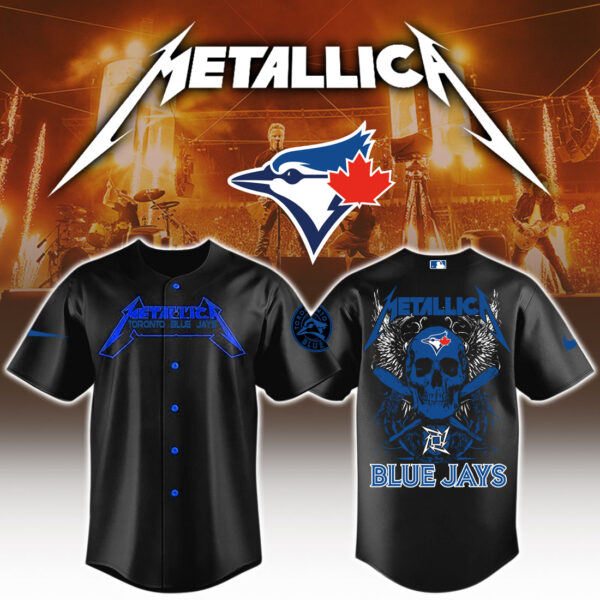 Toronto Blue Jays MLB x Metallica Edition Jersey