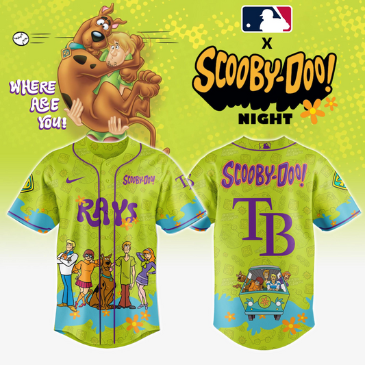 Tampa Bay Rays MLB x Scooby Doo Jersey Editions Limited