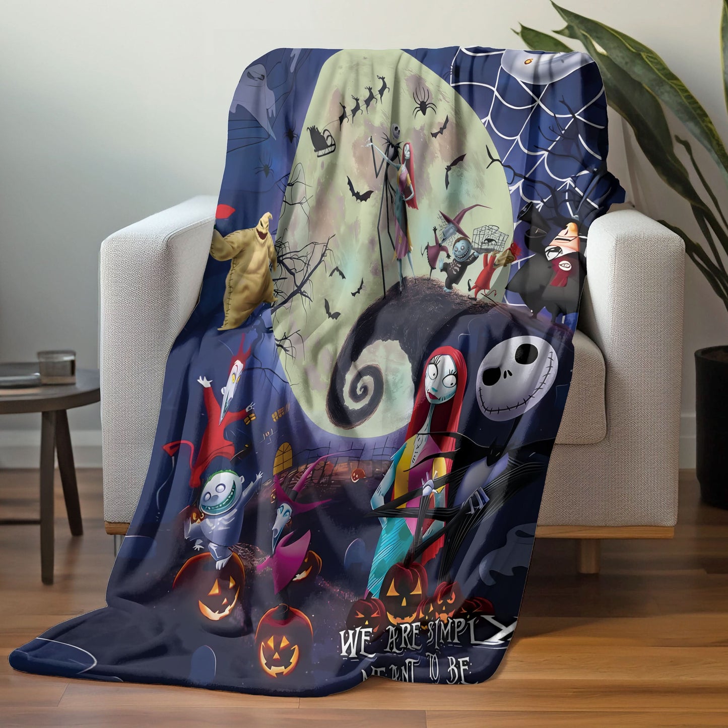 The Nightmare Before Christmas Blanket - 408VTTLTB025