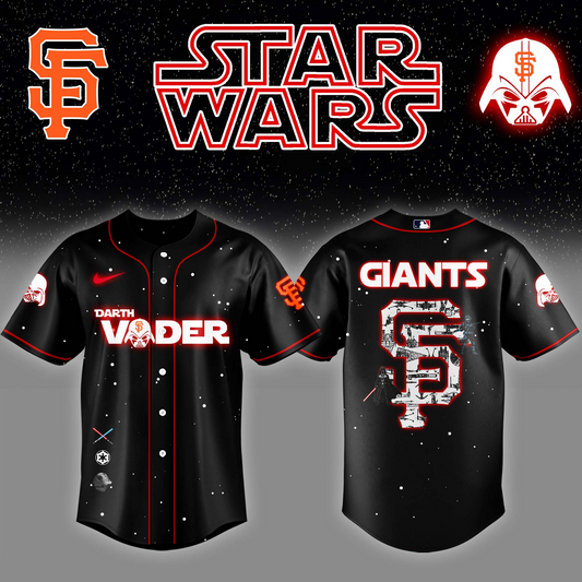 San Francisco Giants x Stars Wars Darth Vader Night Baseball Jersey Editions Limited