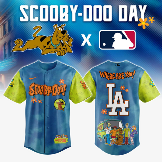 Los Angeles Dodgers MLB x Scooby Doo Jersey 02 Editions Limited