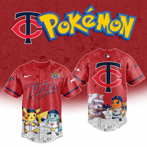 Minnesota Twins x Pokemon GO Special Edition Jersey