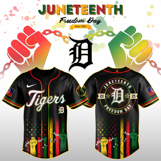 Detroit Tigers MLB X Juneteenth Day Jersey Edition Jersey 2025