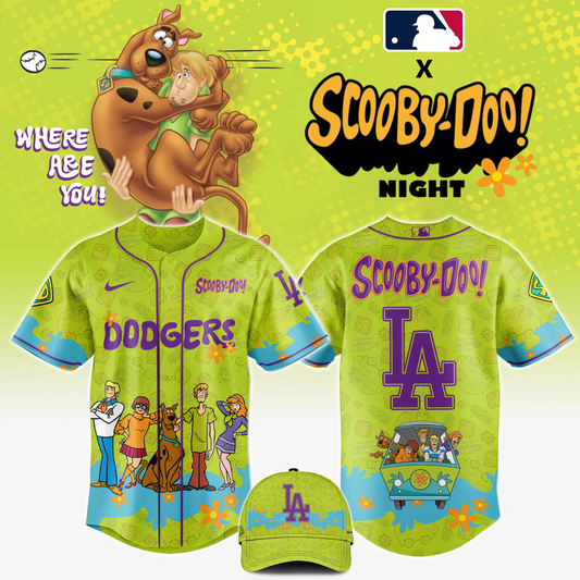 Los Angeles Dodgers MLB x Scooby Doo Jersey Editions Limited
