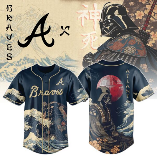 Atlanta Braves MLB x Lord Vader Japan Edition Jersey