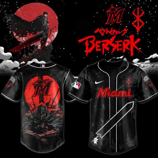 Miami Marlins x Berserk Limited Edition Jersey 2025