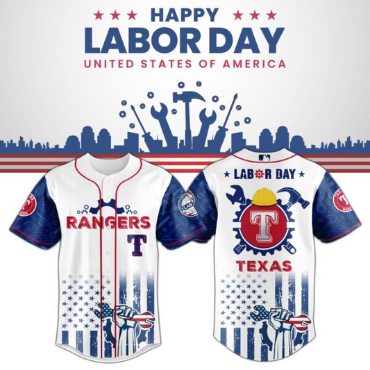Texas Rangers MLB x Labor Day Jersey Limited Edition