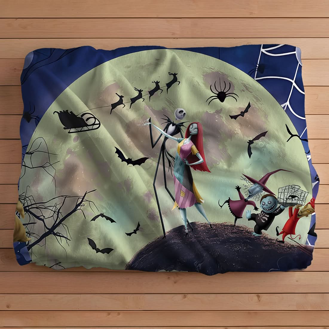 The Nightmare Before Christmas Blanket - 408VTTLTB025