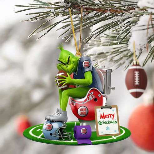 Strong Rival American Football Acrylic Ornament - Personalized Gifts For American Football Fans