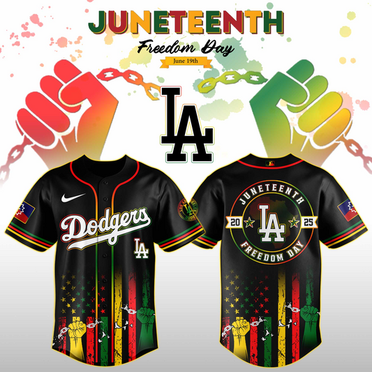 Los Angeles Dodgers MLB X Juneteenth Day Jersey Edition Jersey 2025
