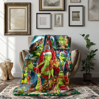 Grinch Blanket - 410HLTLBL008