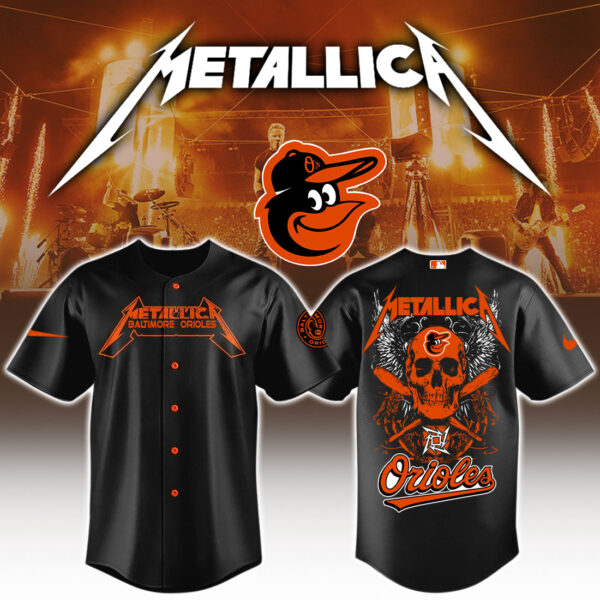 Baltimore Orioles MLB x Metallica Edition Jersey